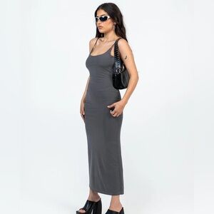 NWT Princess Polly KNOX MAXI DRESS SLATE PETITE